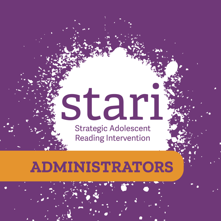 STARI Professional Learning for Administrators
